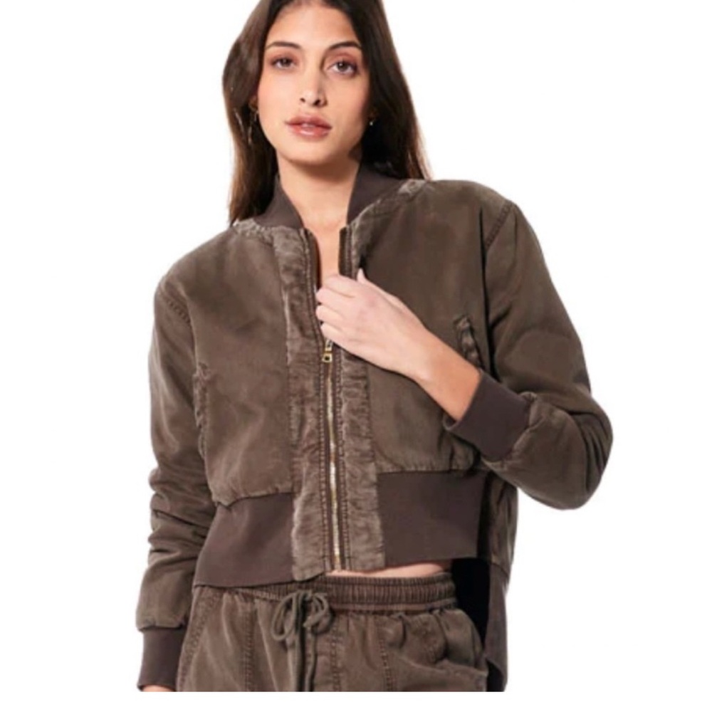 Young Fabulous & Broke Reversible Cropped Bomber